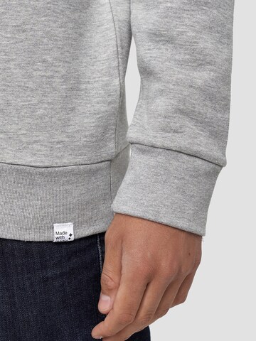 Mikon Sweatshirt 'Anker' in Grau