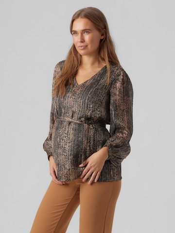 Vero Moda Maternity Blúz 'NALA' - bézs: elől