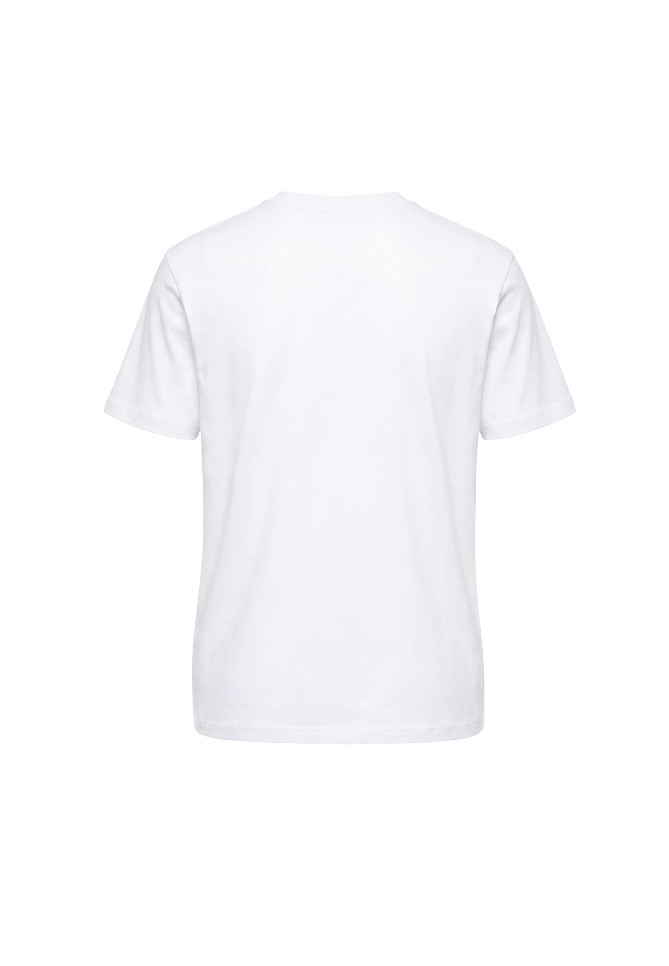 MYMO Shirt 'Pop' in Wit