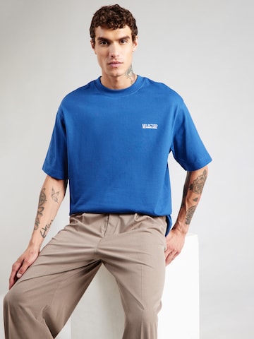 T-Shirt 'SLHNORMAN ' SELECTED en bleu : devant