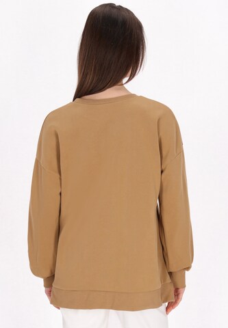 usha BLUE LABEL Sweatshirt in Bruin