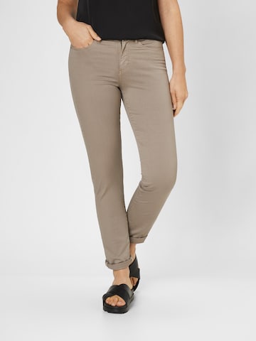 PADDOCKS Slim fit Pants in Beige: front