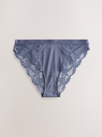Slip 'Spitzenbesatz' Next en bleu