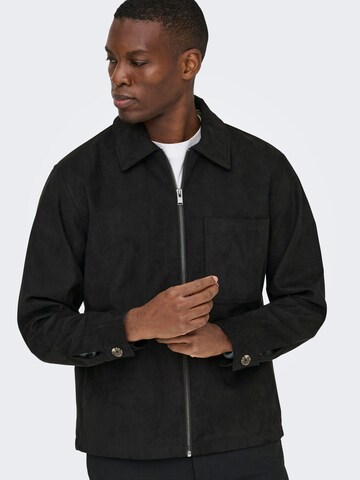 Only & Sons - Chaqueta de entretiempo 'ONSRICK' en negro