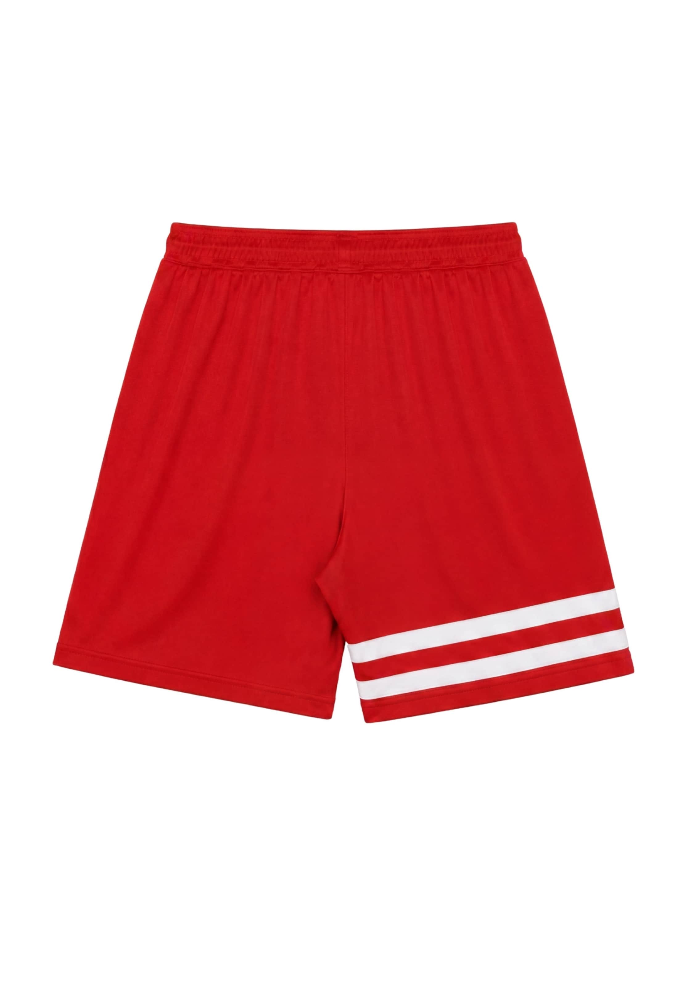 Unfair Athletics Regular Trousers 'DMWU' in Red