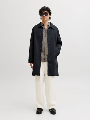 JACK & JONES Wide leg Bandplooibroek in Wit