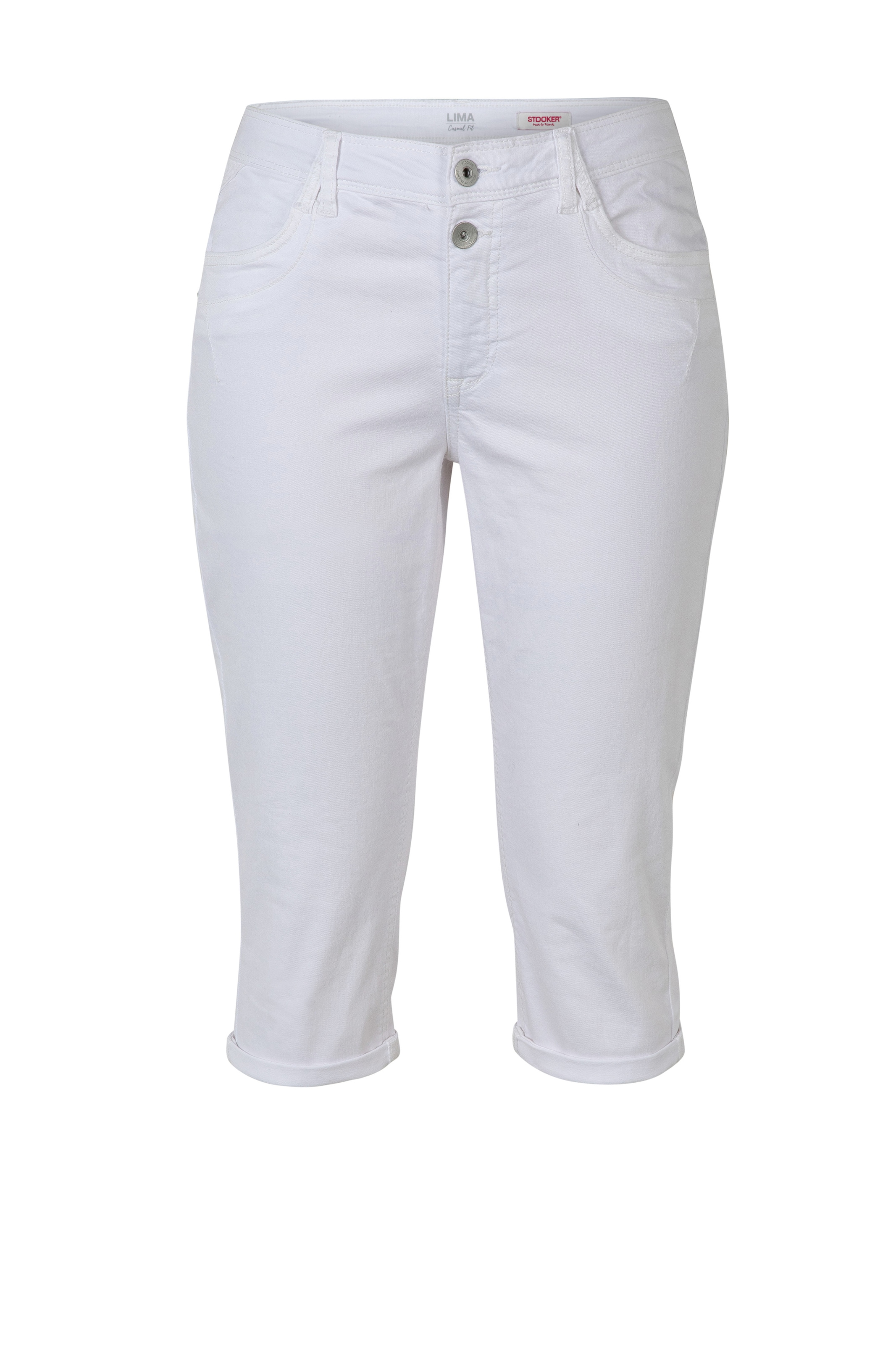 STOOKER WOMEN Jeans 'Lima' in Weiß: Vorderseite