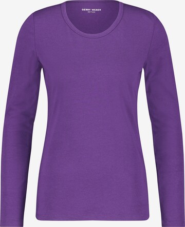 T-shirt GERRY WEBER en violet : devant