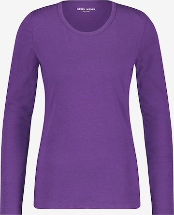 GERRY WEBER Shirt in Purple: front