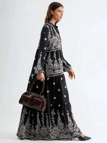 Hiccup Maxi Kleid in Mischfarben