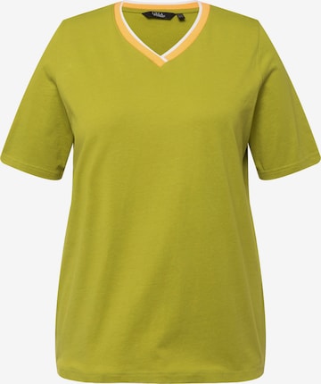 Ulla Popken Shirt in Groen: voorkant