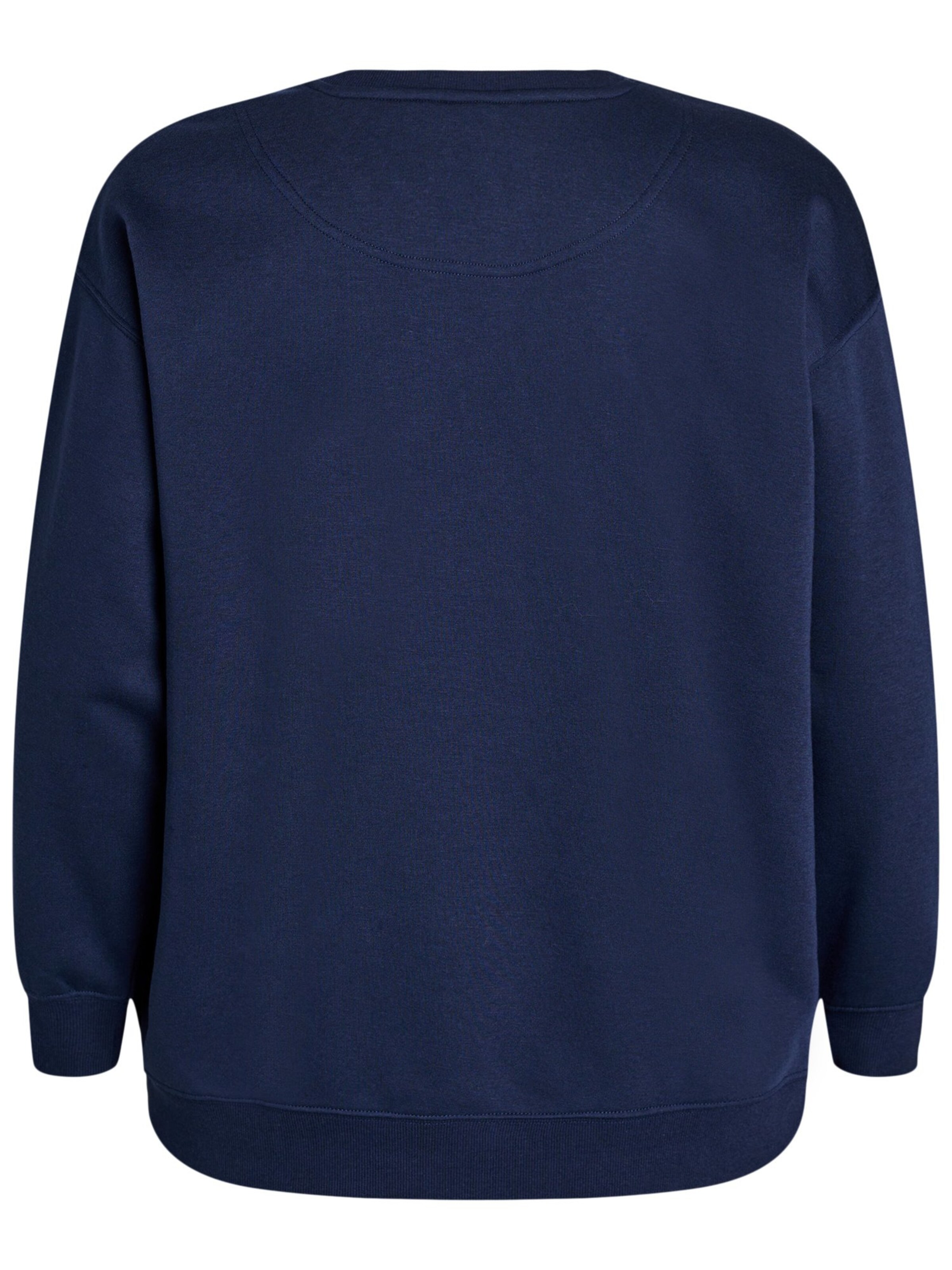 Active by Zizzi Sweatshirts 'ANNIE' in Blau