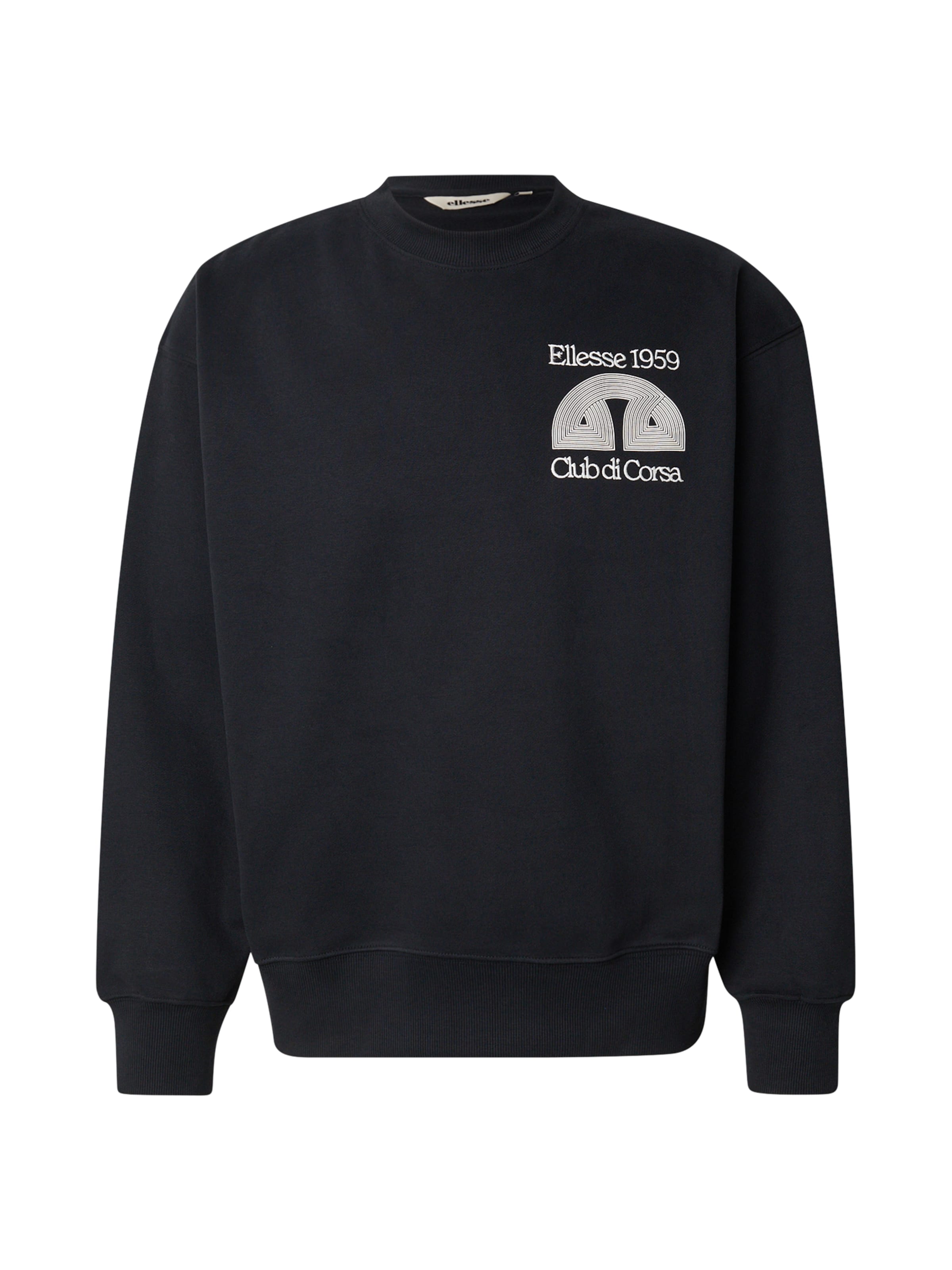 ELLESSE Sweatshirt in Schwarz: Vorderseite