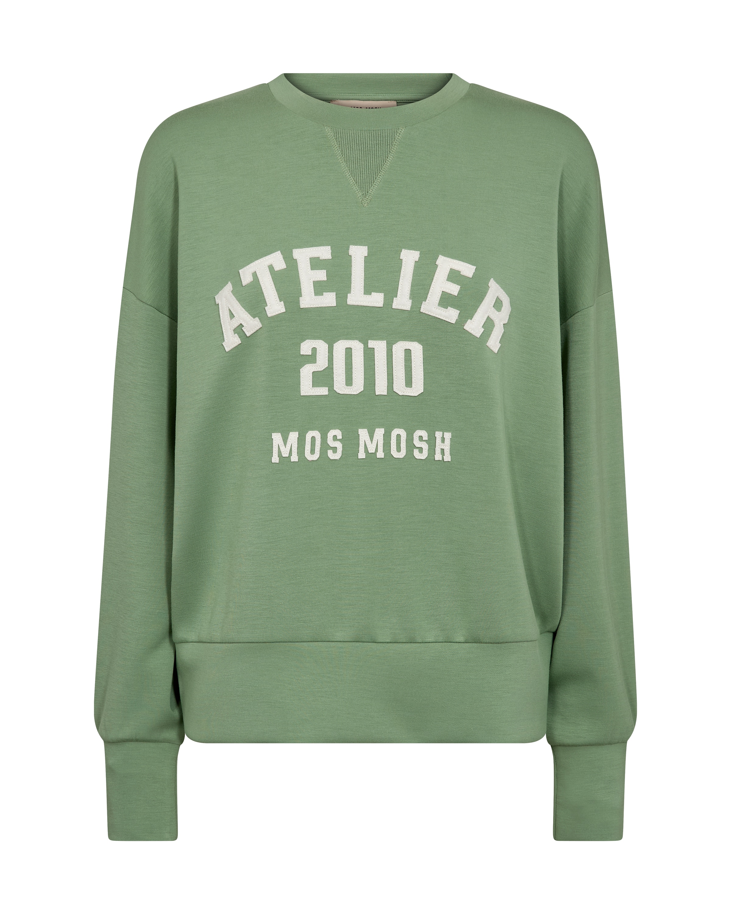 Sweat-shirt 'Nima' MOS MOSH en vert : devant