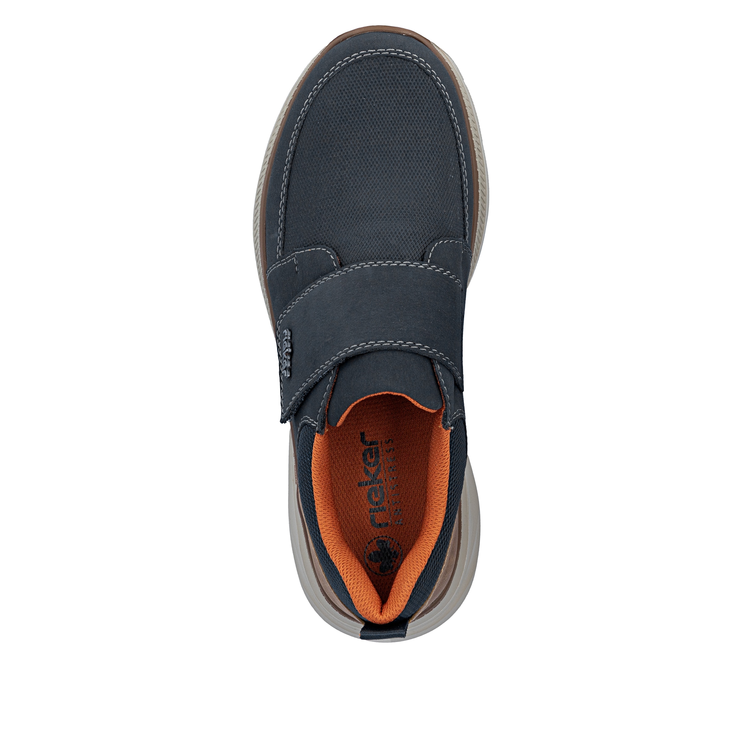 Chaussure à lacets Rieker en bleu