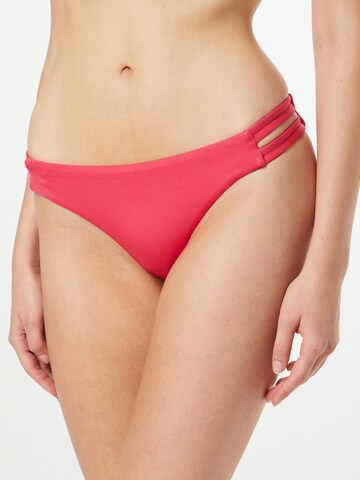 Bas de bikini sport Hurley en rose : devant