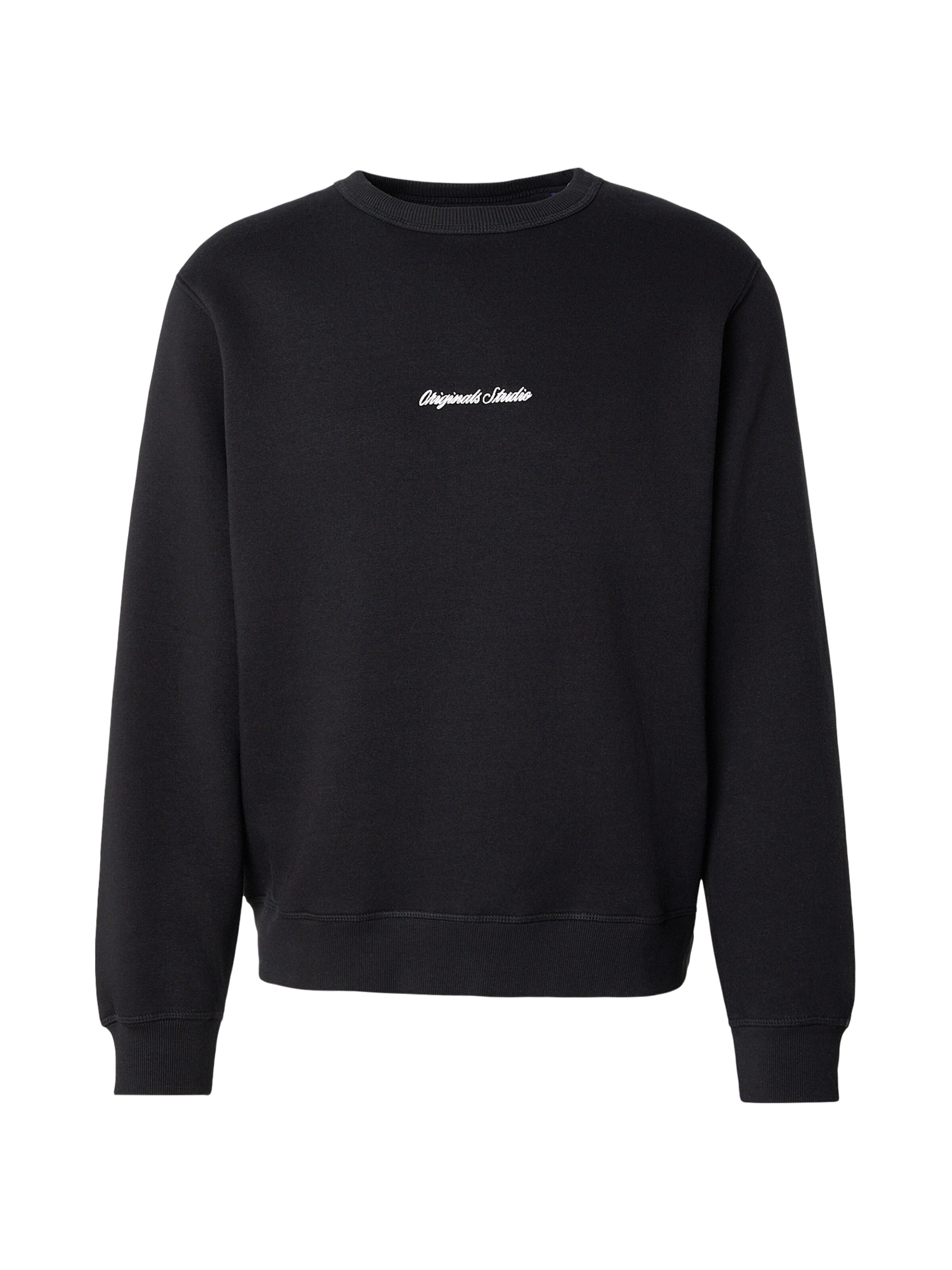 JACK & JONES Sudadera 'JWHNORREBRO' en negro / blanco, Vista del producto