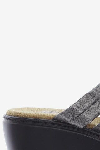 JANA Sandals & High-Heeled Sandals in 36 in Grey
