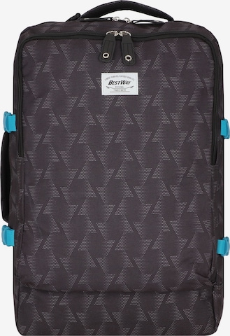 Worldpack Backpack in Grey: front