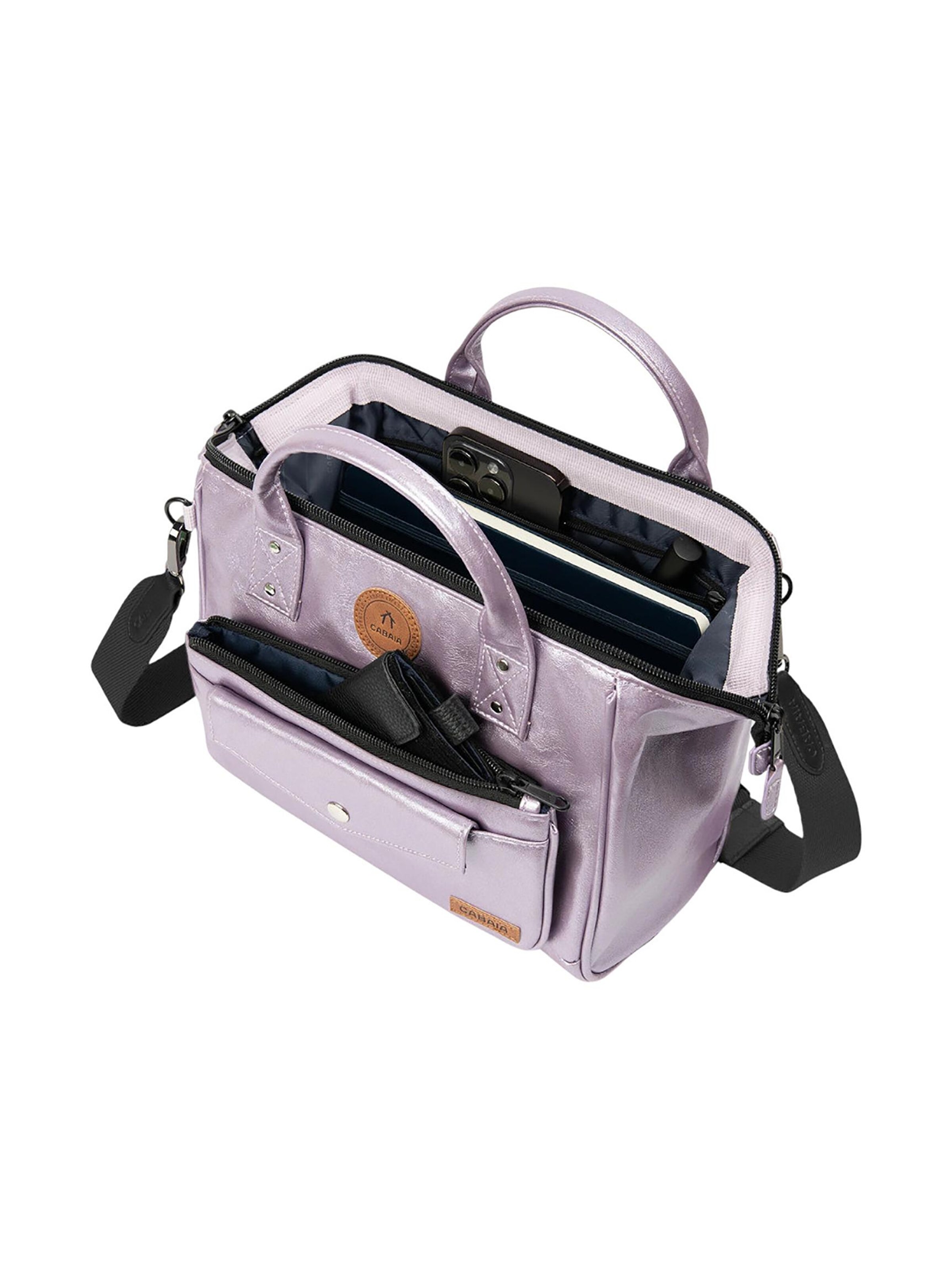 Cabaia Crossbody Bag 'Capri M' in Purple