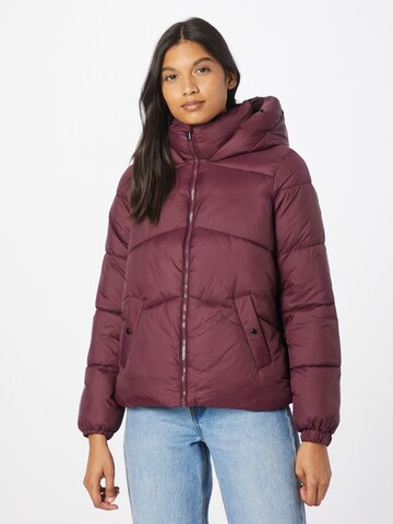 VERO MODA Winterjas 'UPPSALA' in Rood: voorkant