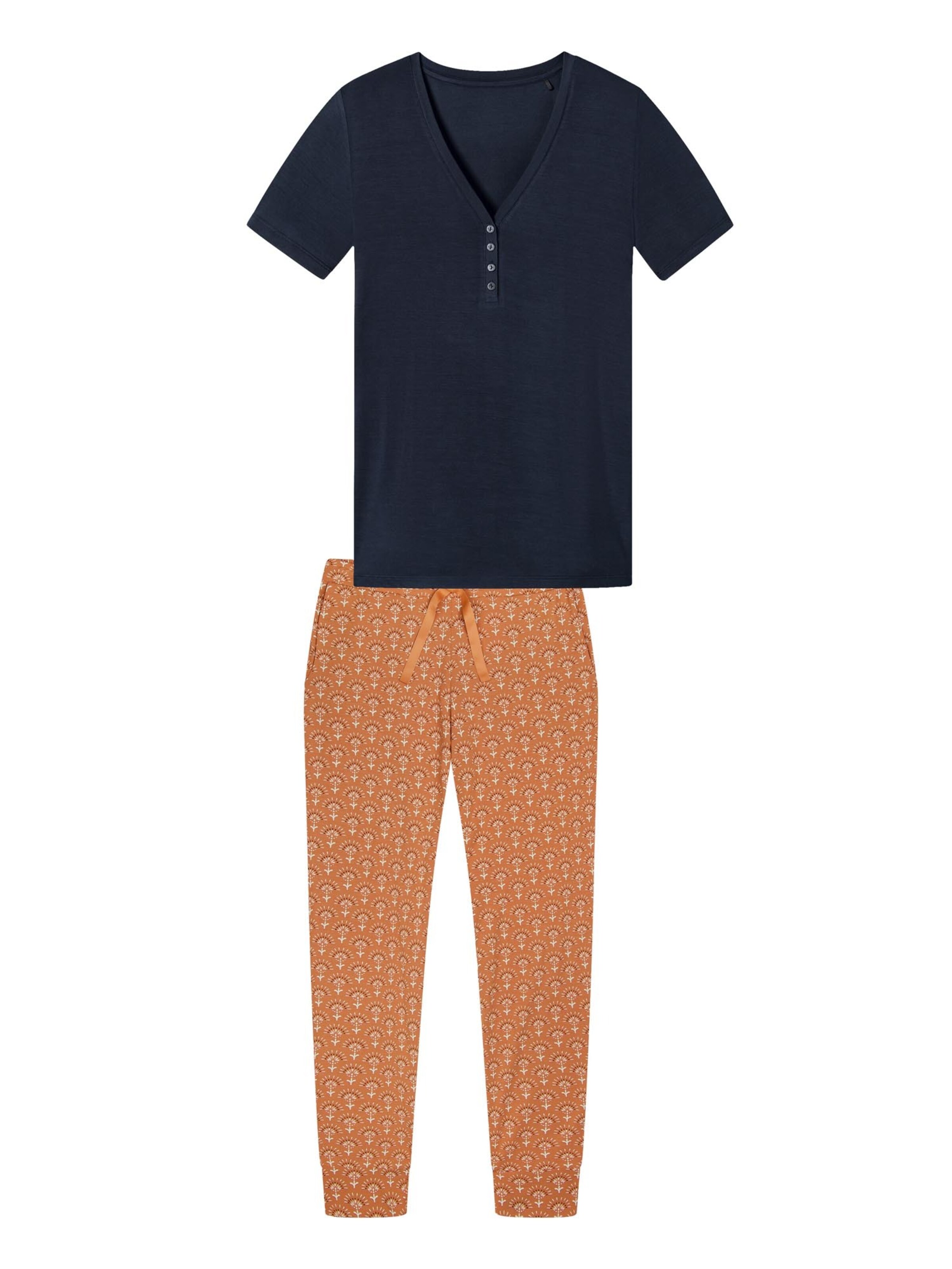 SCHIESSER Pajama 'Mix & Relax' in Mixed colors: front