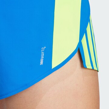 Regular Pantalon de sport 'Adizero Retro' ADIDAS PERFORMANCE en bleu