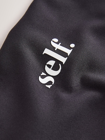 self. Flared Broek in Zwart