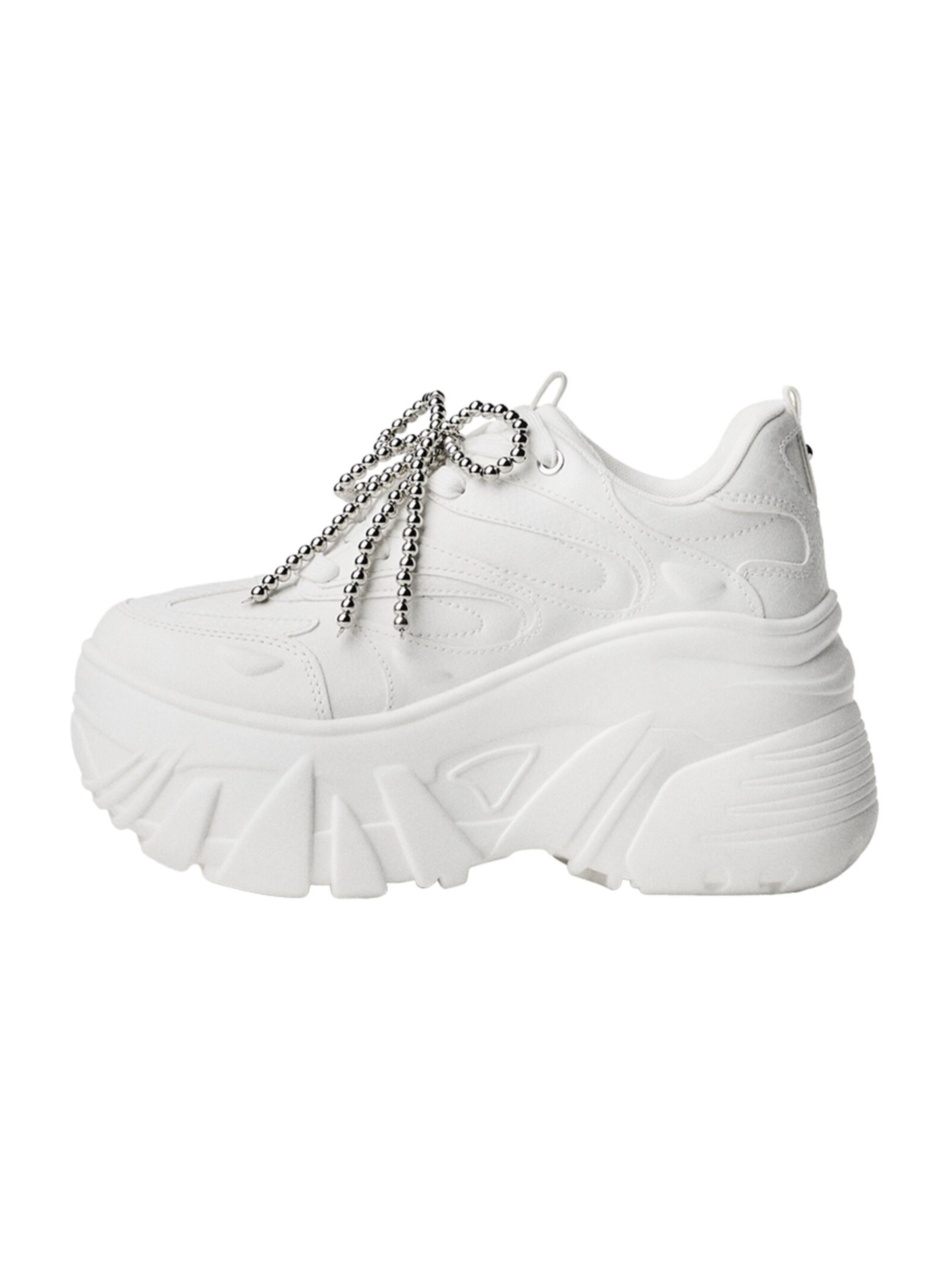 Bershka Sneaker low i hvid