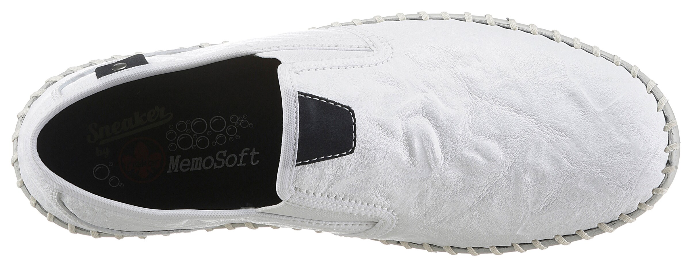 Rieker Slip-ons in Wit