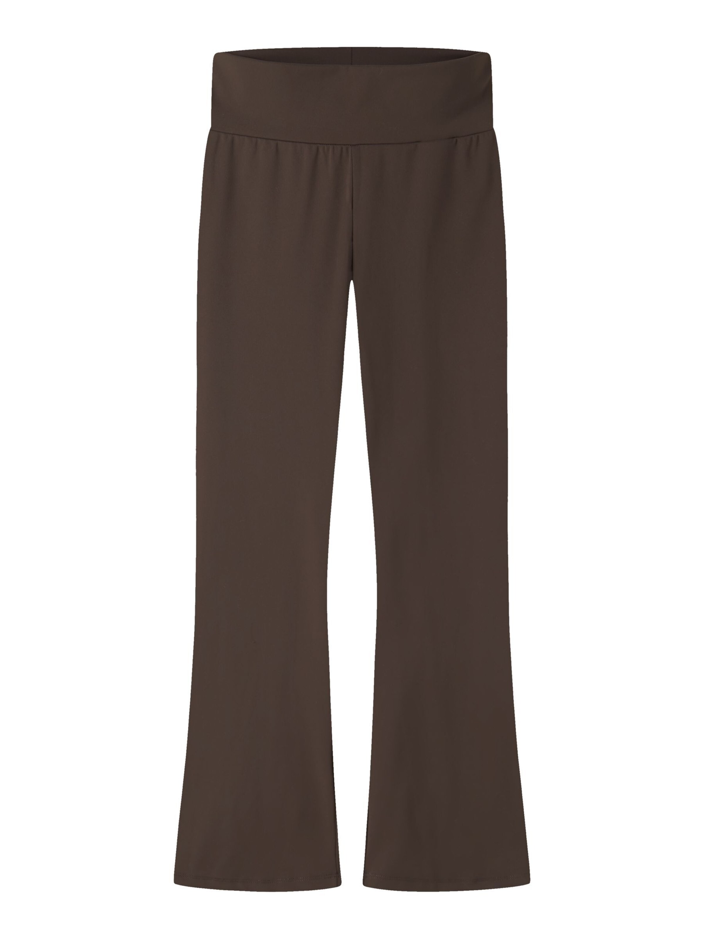 LMTD Bootcut Leggings in Bruin: voorkant