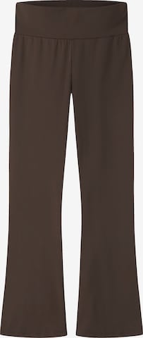 Bootcut Leggings di LMTD in marrone: frontale