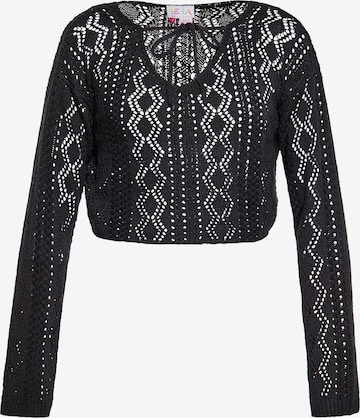 IZIA Sweater in Black: front