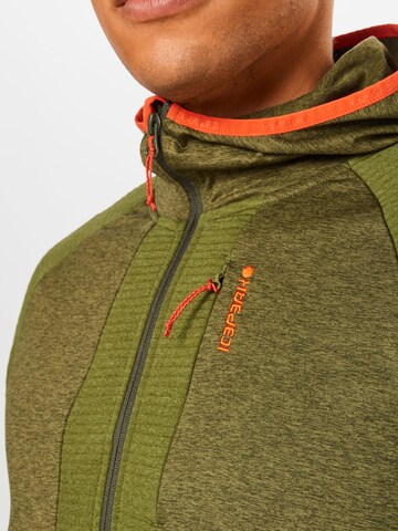 ICEPEAK - Chaqueta polar funcional en verde