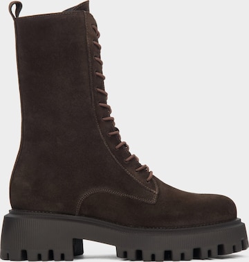 Estro Ankle Boots '09-2324' in Braun: Vorderseite
