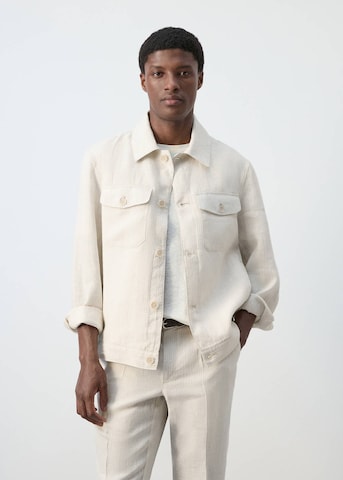 MANGO MAN Between-Season Jacket 'Calvia' in White: front