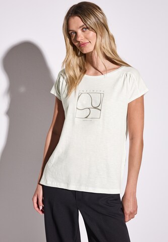 STREET ONE Shirt in White: front