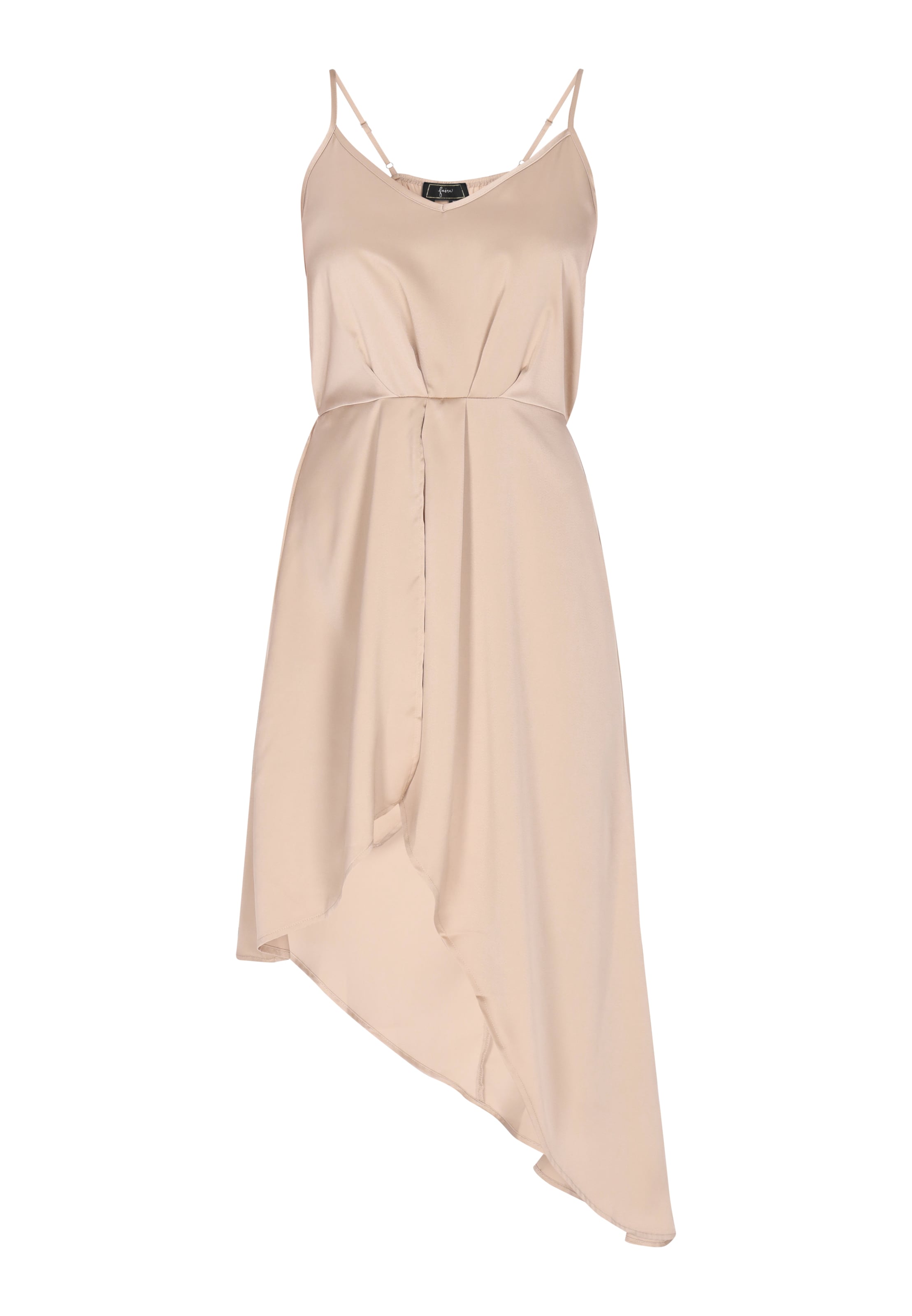 faina Cocktailklänning i beige: framsida