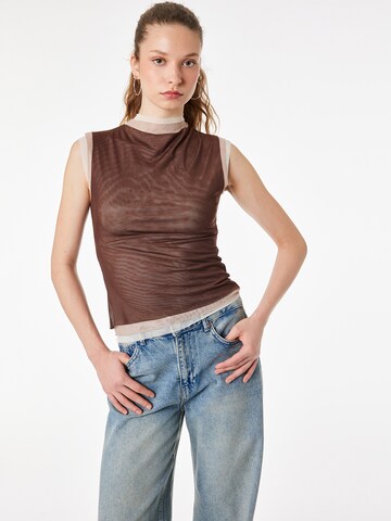 Koton Blouse in Brown: front