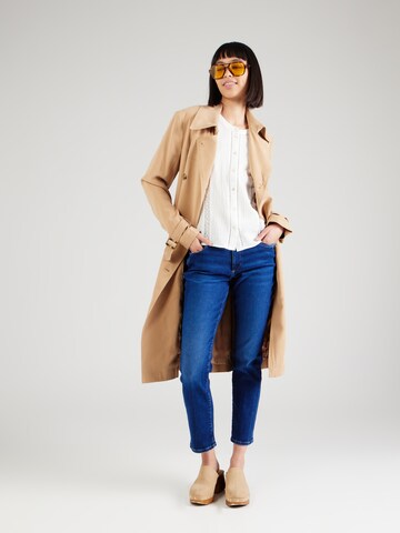 UNITED COLORS OF BENETTON - Abrigo de entretiempo en beige