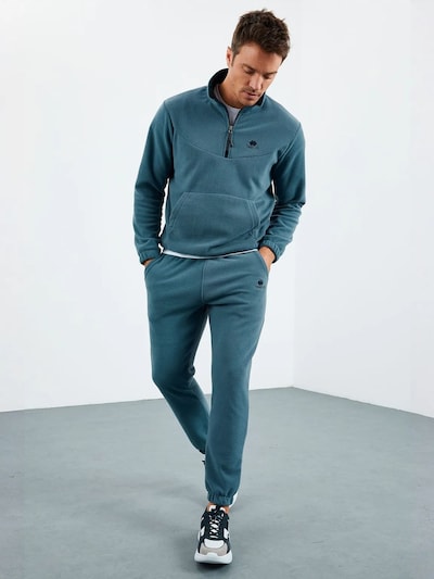 Tommy Life Joggingpak in L in de kleur Blauw, Productweergave