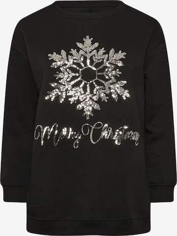 Sweat-shirt Shape Of You en noir : devant