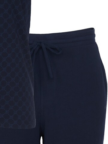JOOP! Pyjama kort 'Comfort' in Blauw