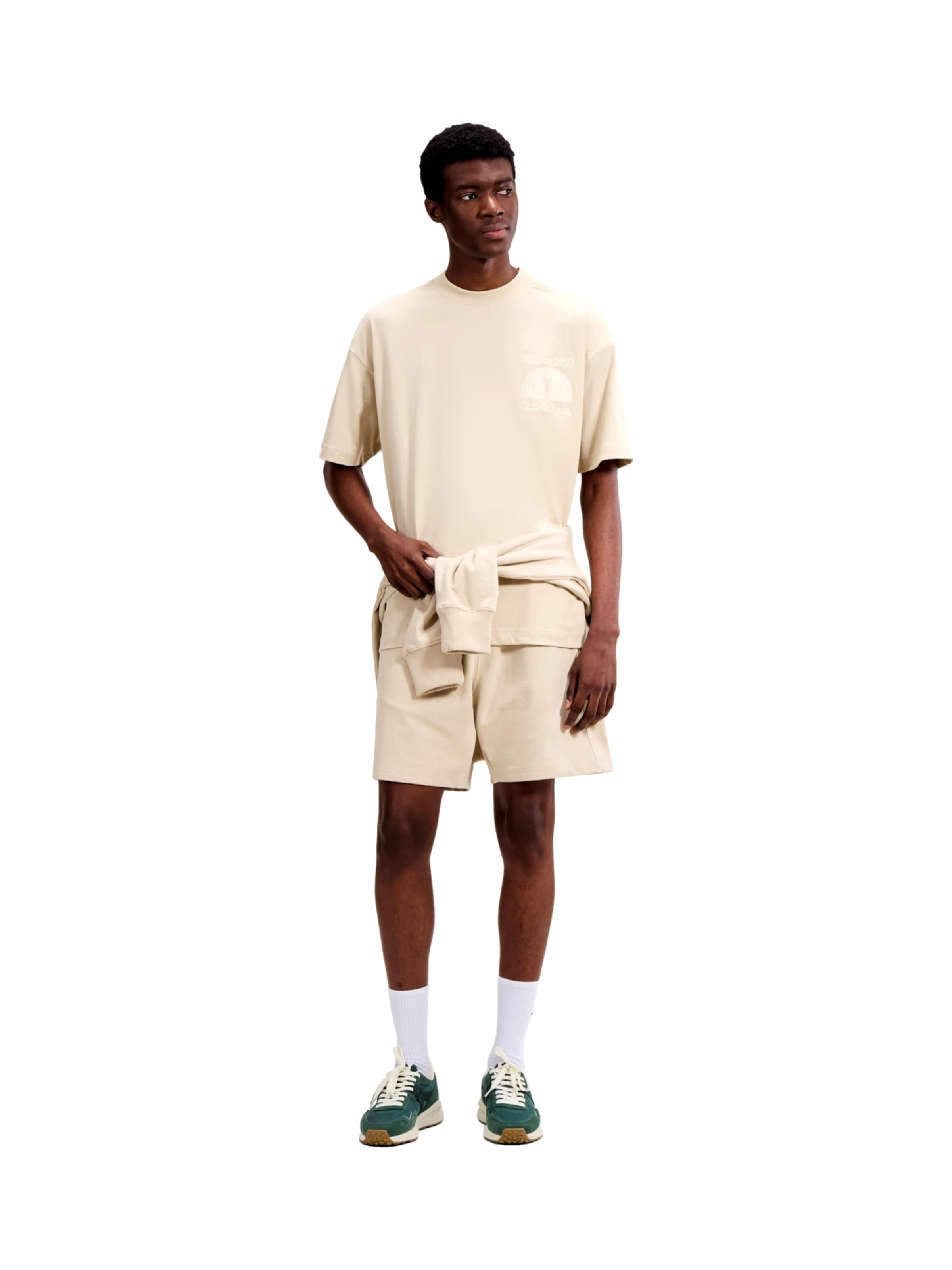 Maglietta 'Club Di Corsa' di ELLESSE in beige