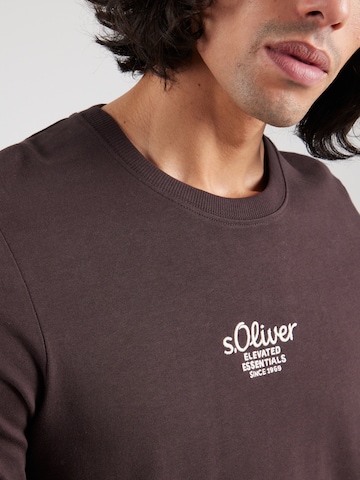T-Shirt s.Oliver en marron