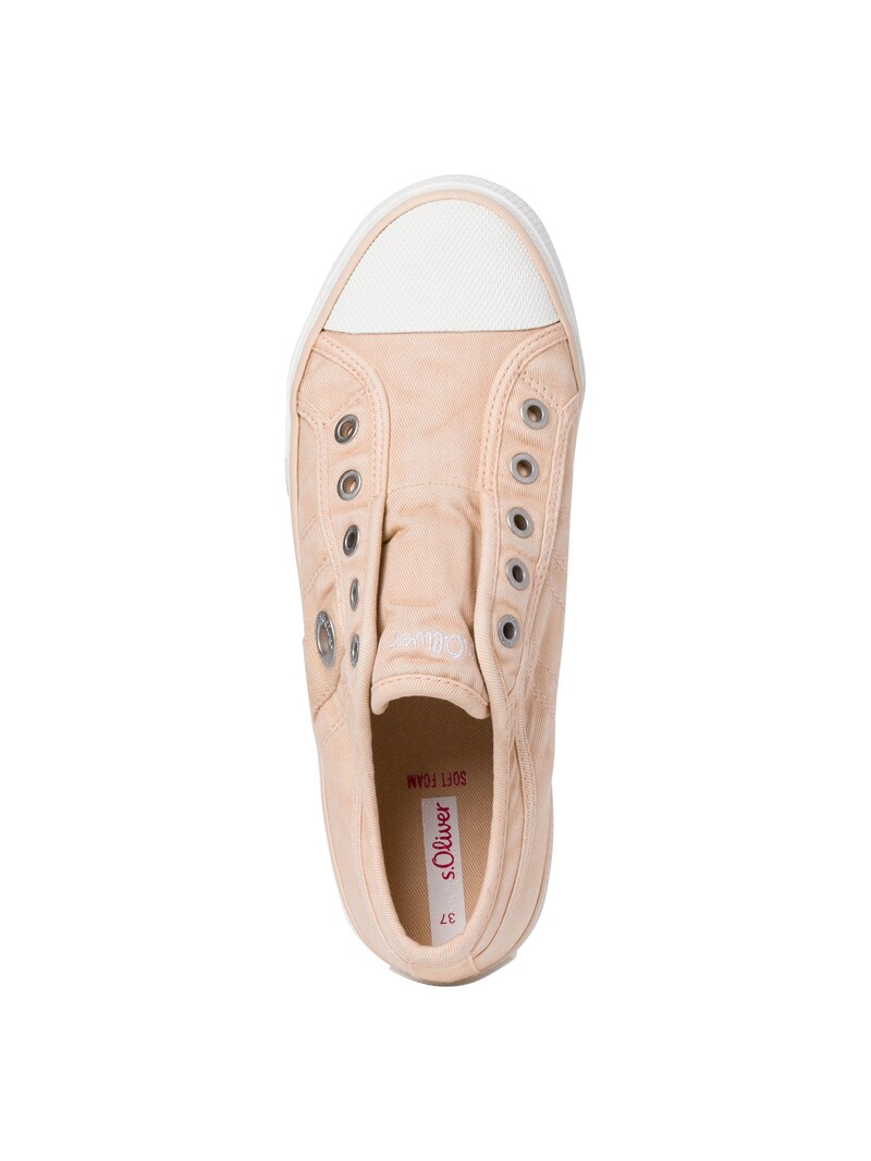 Women Shoes s.Oliver Canvas shoes Pink