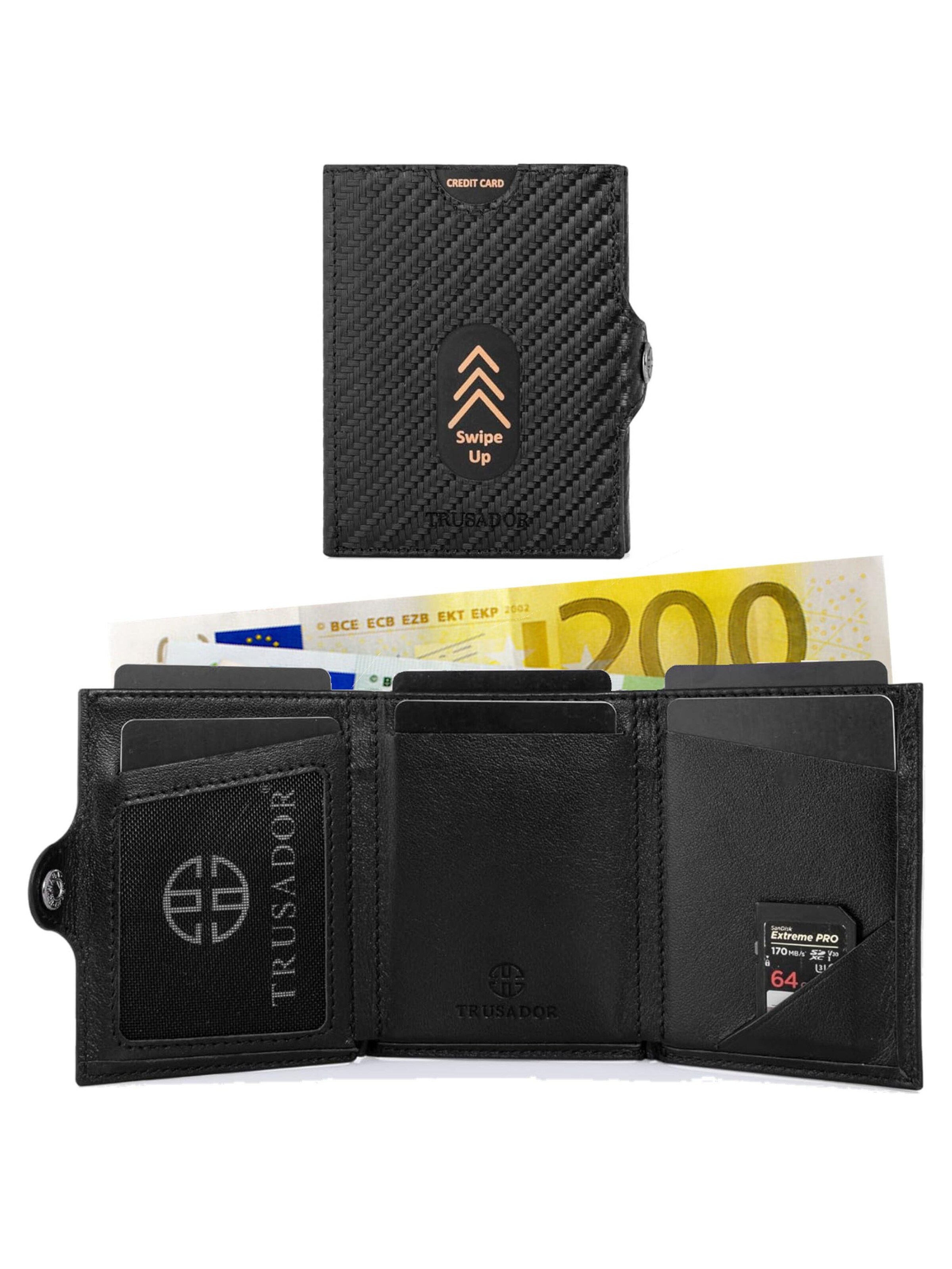 Trusador Wallet 'Valencia' in Grey