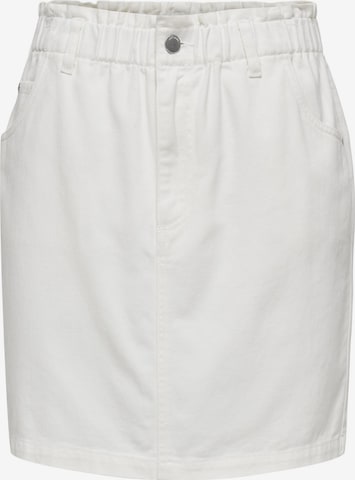 JDY Skirt in White: front