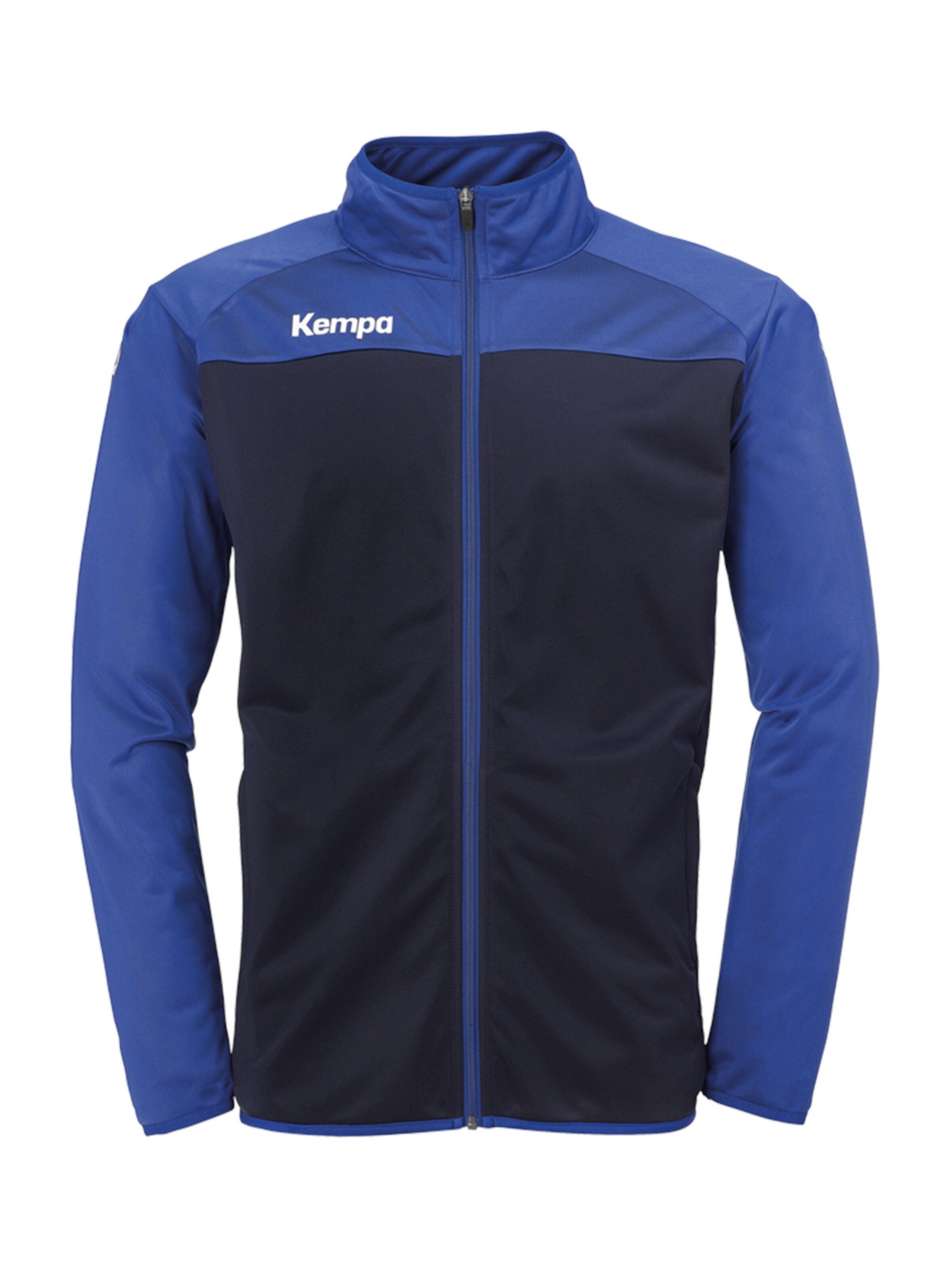 KEMPA Sportsweatjacke in Blau: Vorderseite
