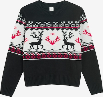 juoda Cool Club Megztinis: priekis